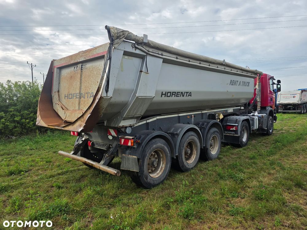 Scania G 410 4x4 + Carnhel Stalowa 26m3  z Niemiec - 8