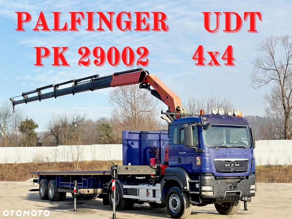 MAN MAN TGS 18.480 * Ciągnik siodłowy * PK 29002 + NACZEPA * 4x4 * STAN BDB !