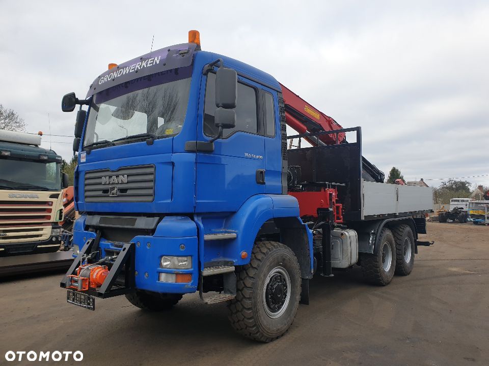 MAN 6x6 HDS HMF żuraw energetyka dźwig - 2