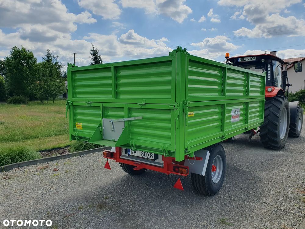 Przyczepa rolnicza wywrotka 3 stronna 3,5t 5t ZAREJSTROWANA - 6