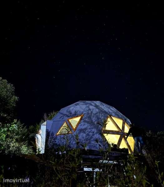 Casa de madeira Dome geodésico - Grande imagem: 5/8