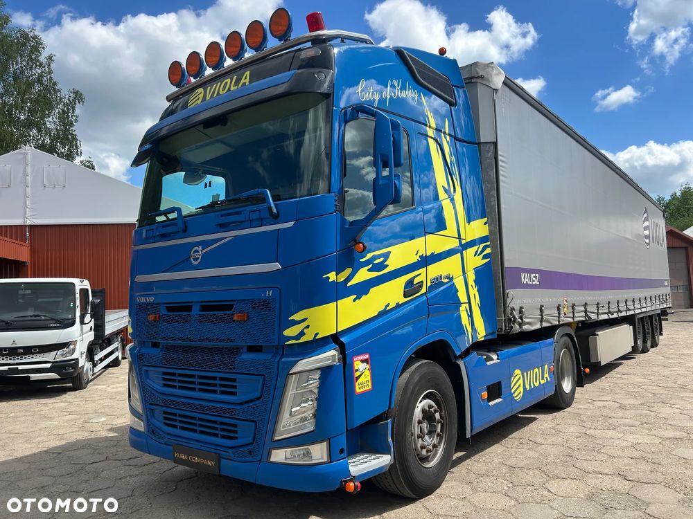 Volvo FH 500 AUTOMAT / HALOGENY ORUROWANIE / FULL SPOJLERY / LED / EURO 6 / TACHOGRAF NOWEJ GENERACJI / PRZÓD NOWE OPONY DUNLOP / 2015 ROK !! - 21