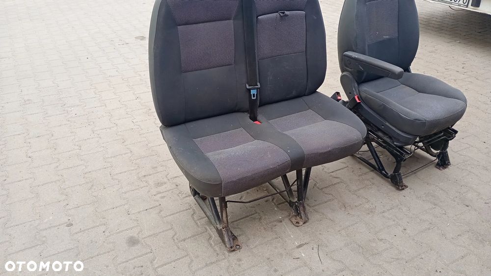 Fv Fotel kierowcy Fiat Ducato Fotel pasażera Peugeot Boxer  FOTEL podwójny pasażera Citroen Jumper Fotel kierowcy pasaźera KOMPLET Foteli - 2