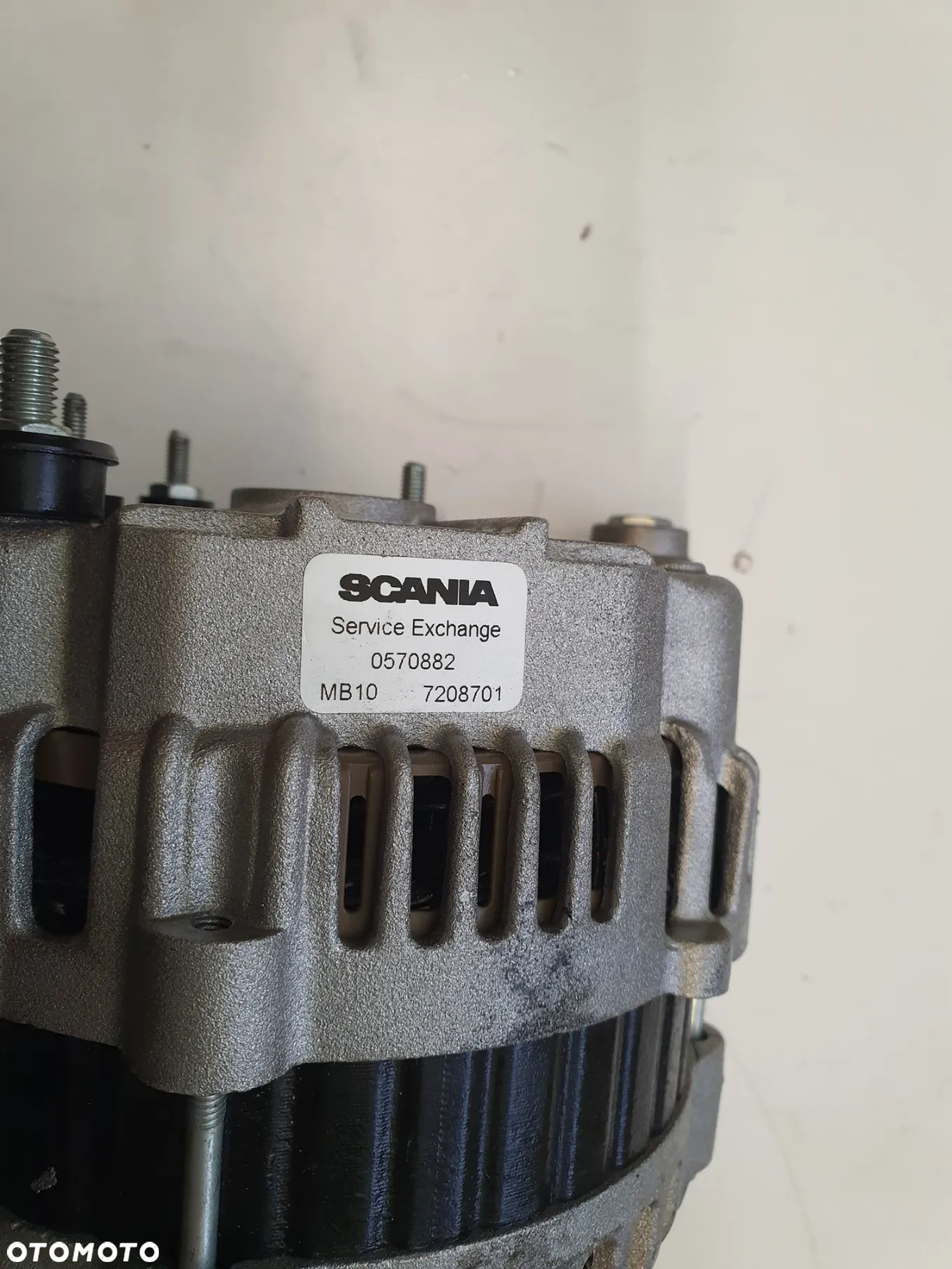 Alternator Scania 24V, 100A, 7208701, 0570882 - 2