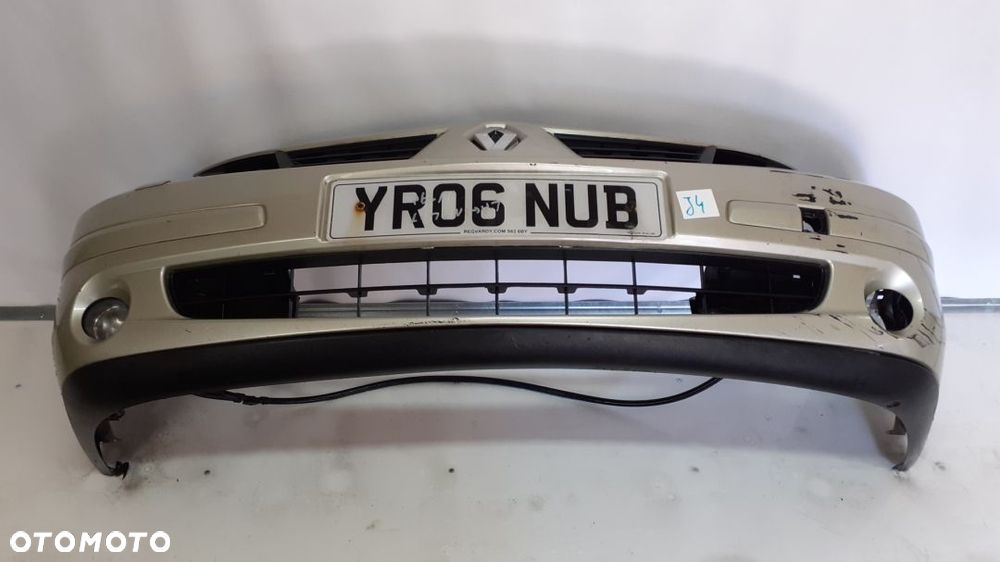 [] ZDERZAK PRZÓD PRZEDNI DO RENAULT LAGUNA II 2 LIFT FL MV190 ZŁOTY HALOGENY - 1
