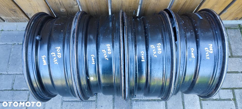 FELGI STALOWE STRUKTURALNE 5x108 6.5 x16 CALI ET 46,5 FORD 4 SZTUKI KOMPLET - 8