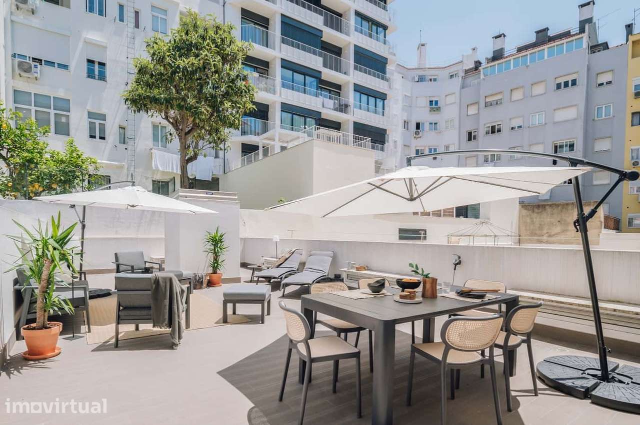 1 bedroom and terrace in Santo António - Grande imagem: 2/22