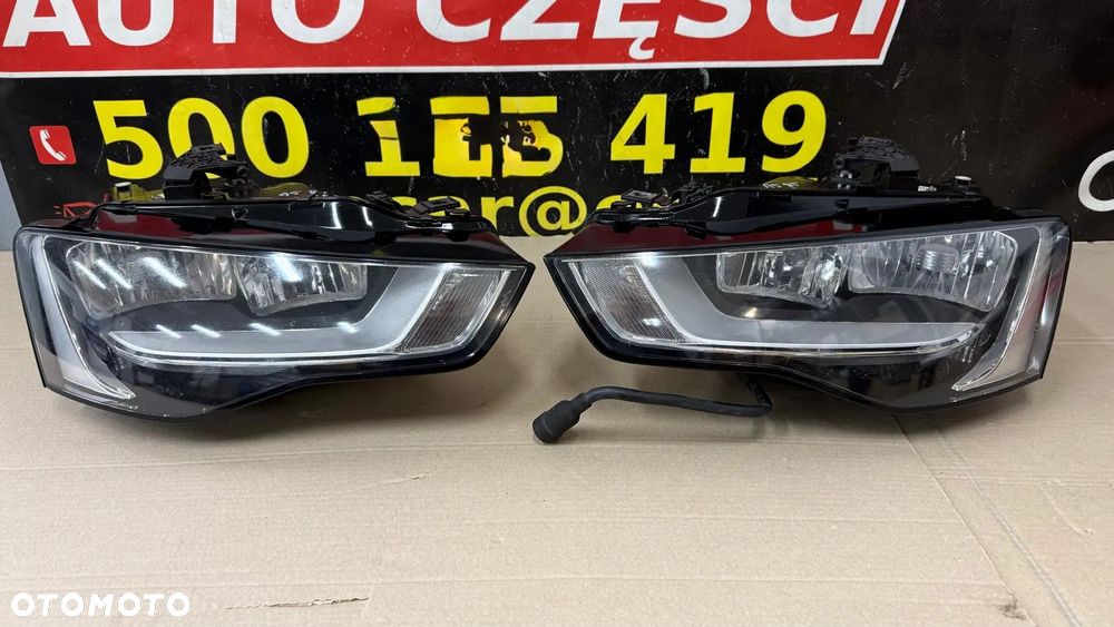 AUDI A5 8T LIFT LAMPY PRZÓD LEWA 8T4941003BB PRAWA 8T4941004BB KOMPLET - 4