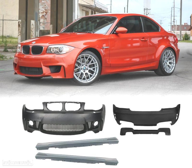 KIT CARROÇARIA BMW E82 E88 04-12 LOOK 1M - 1