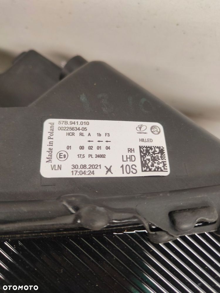 SKODA KAROQ KAROK LIFT FULL LED KOMPLET LAMP PRZÓD 57B941009, 57B941010 - 3