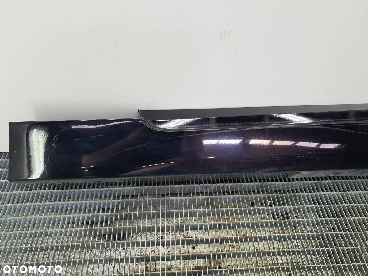 NAKŁADKA LISTWA PROGOWA PRÓG LEWA 768514GA0H INFINITI Q50 2015 GAC CZARNA - 2