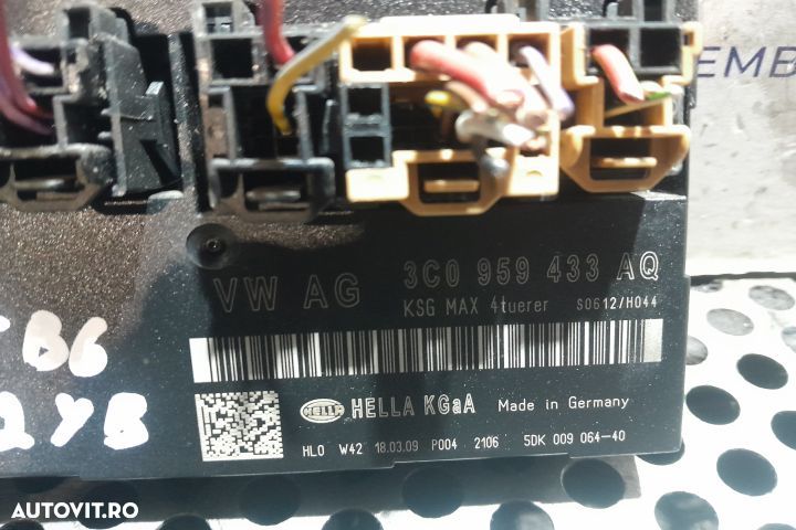 Modul confort 3C0959433AQ 3C0959433AQ Volkswagen VW Passat B6 [2005 - - 3