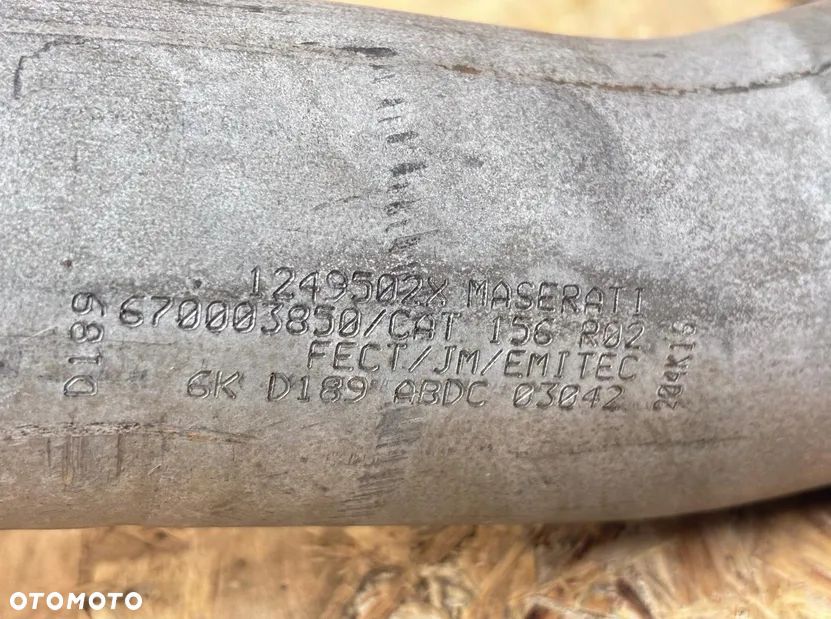 KATALIZATOR FILTR DPF MASERATI LEVANTE GHIBLI 3.0 V6 1249502X - 2