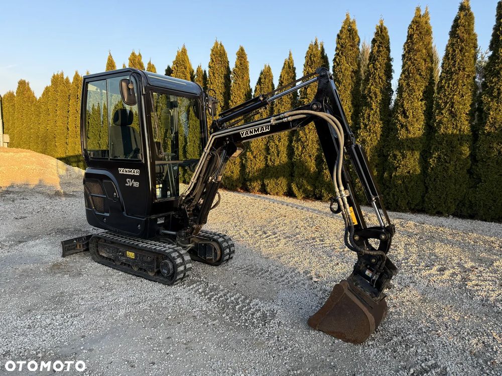 Yanmar SV18 SV 18 / 2017 ROK / TYLKO 2101 MTH! / POWERTILT / Z NIEMIEC / PIĘKNA / ORYGINAŁ / 15 16 17 20 22 301.6 301.8 VIO PC KX 018 19C 16C - 10