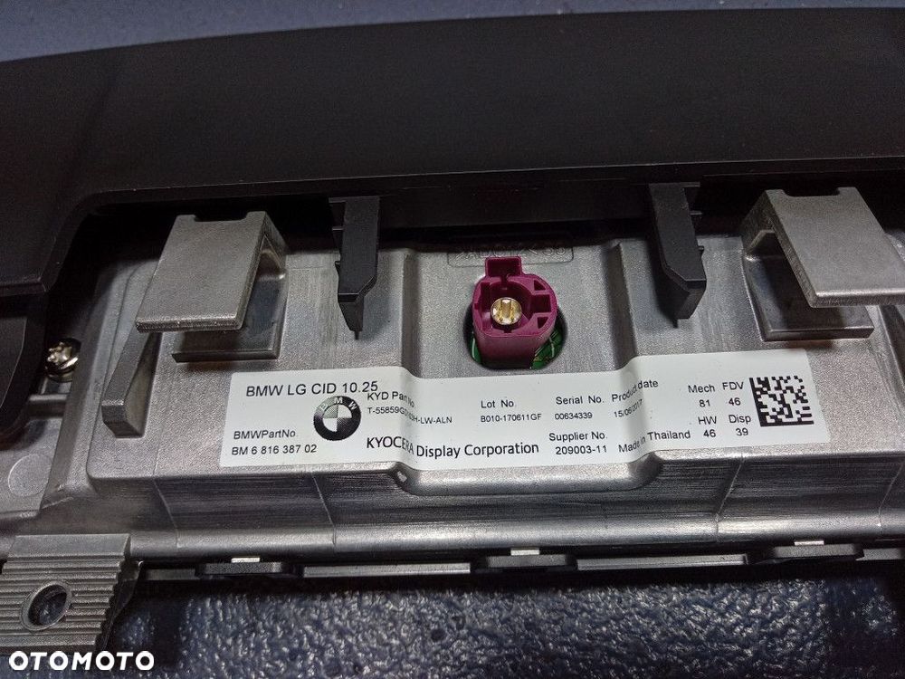 BMW X5 X6 F15 F16 F85 F86 NAWIGACJA KOMPLET 6816387 - 10