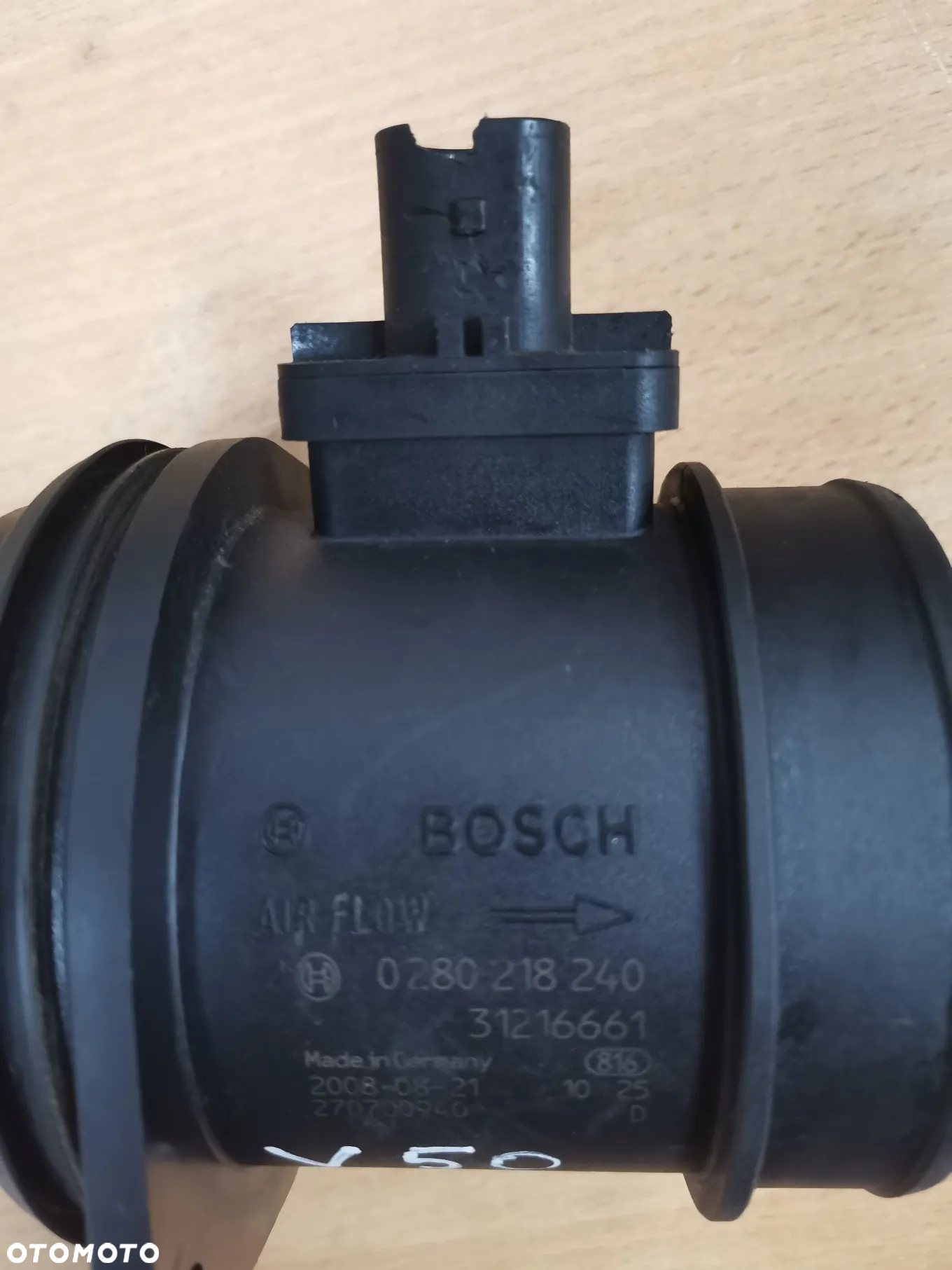 Przepływomierz Volvo 2.5 T T5 0280218240 S80 V70 S60 V60 - 2