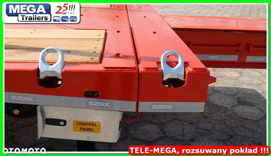Inny 17,6 m dł. naczepa teleskopowa Full ADR EX3 MEGA Trailers, UNIWERSALNA !! - 37