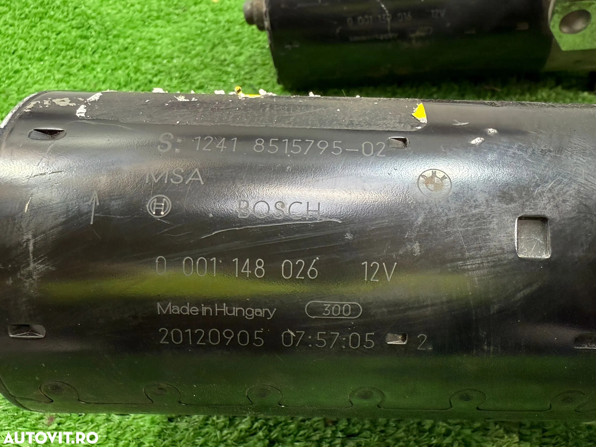 ELECTROMOTOR ( 4 BUC.) BMW 320I SERIA 3 E90 LCI 2.0 BENZINA 2009 2005-2013 / BMW 116D SERIA 1 E87 LCI 2.0 DIESEL 2010 2004-2013 COD OEM 0001139016 0001148026 - 9