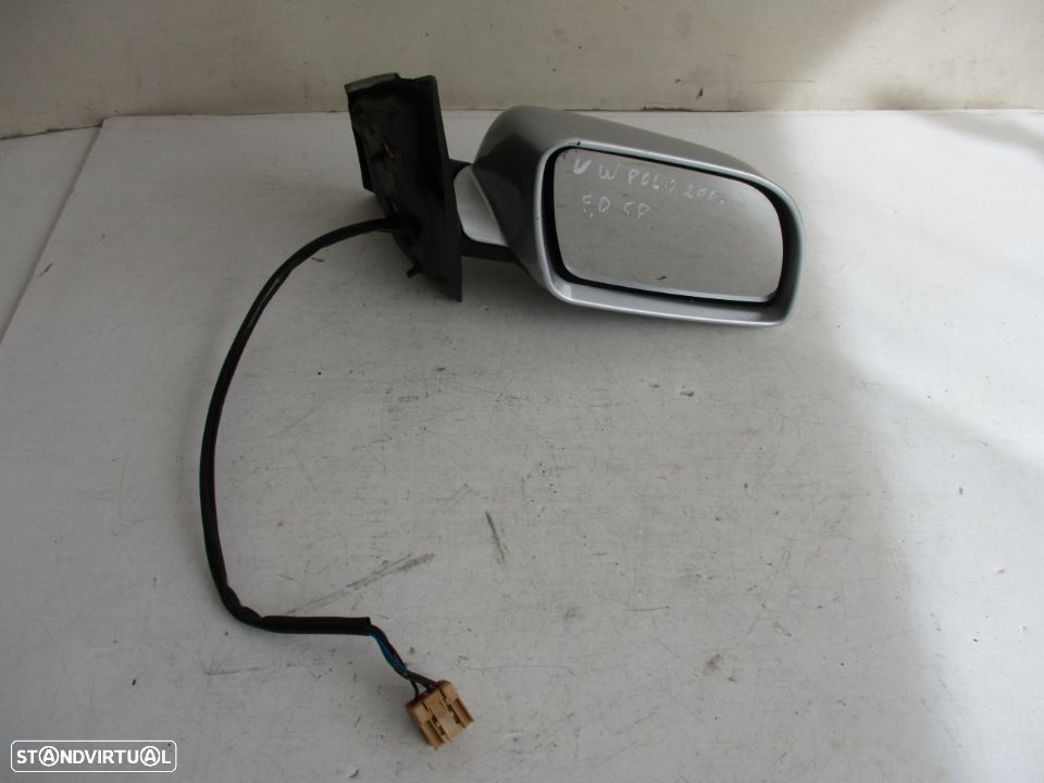 Espelho Retrovisor VW Volkswagen Polo Direito 2002 a 2009 - 1