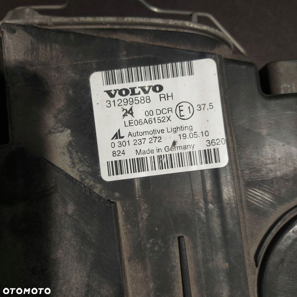 volvo s40 v50 lift xenon kompletny przód strona prawa 31420008 - 6