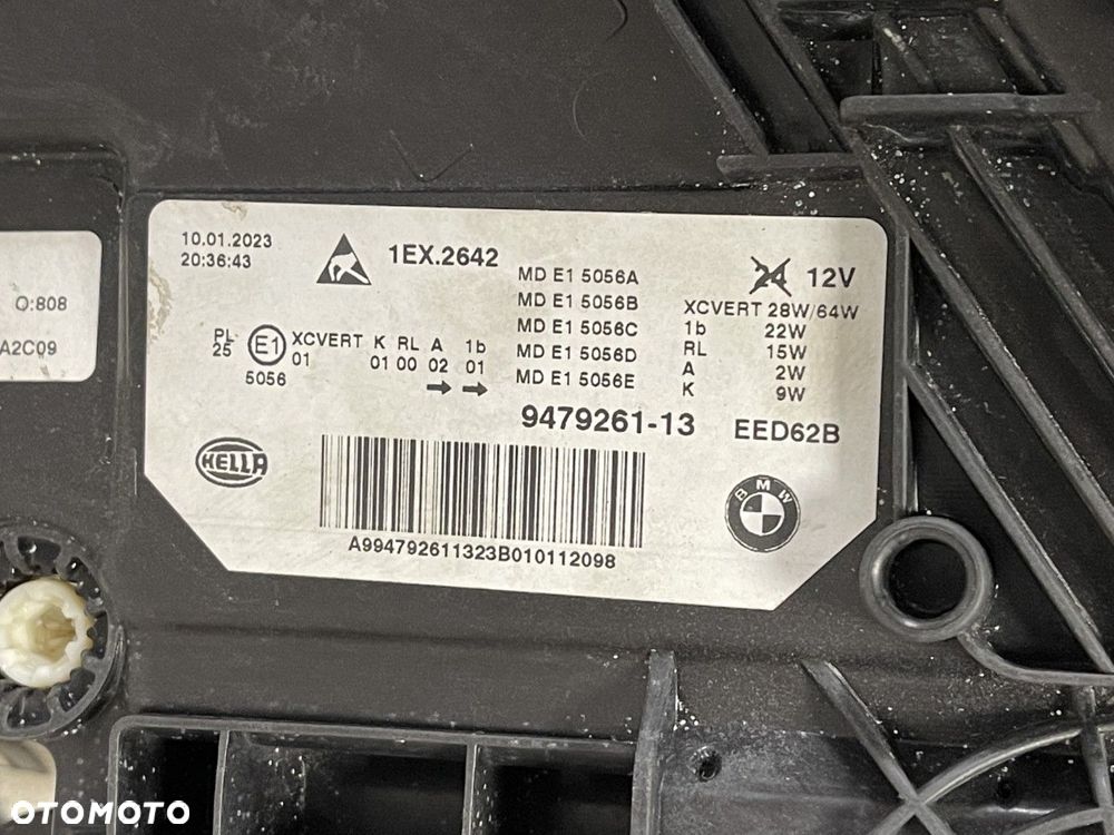 BMW 5 G30 G31 LCI LIFT FULL LED LAMPA LEWA PRZEDNIA PRZÓD REFLEKTOR 9479261 9479261-13 - 4