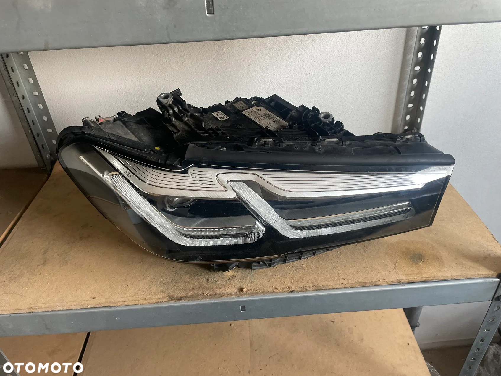 BMW 5 G30 G31 Lampa reflektor prawy igła - 3