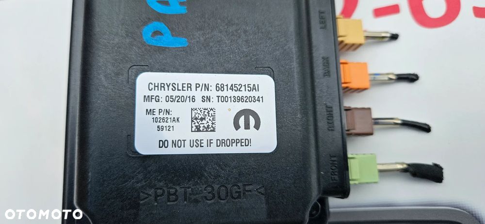 Chrysler Pacifica 2016- moduł kamery przód tył szyba Sterownik kamer  P68145215AI 68145215AI - 3