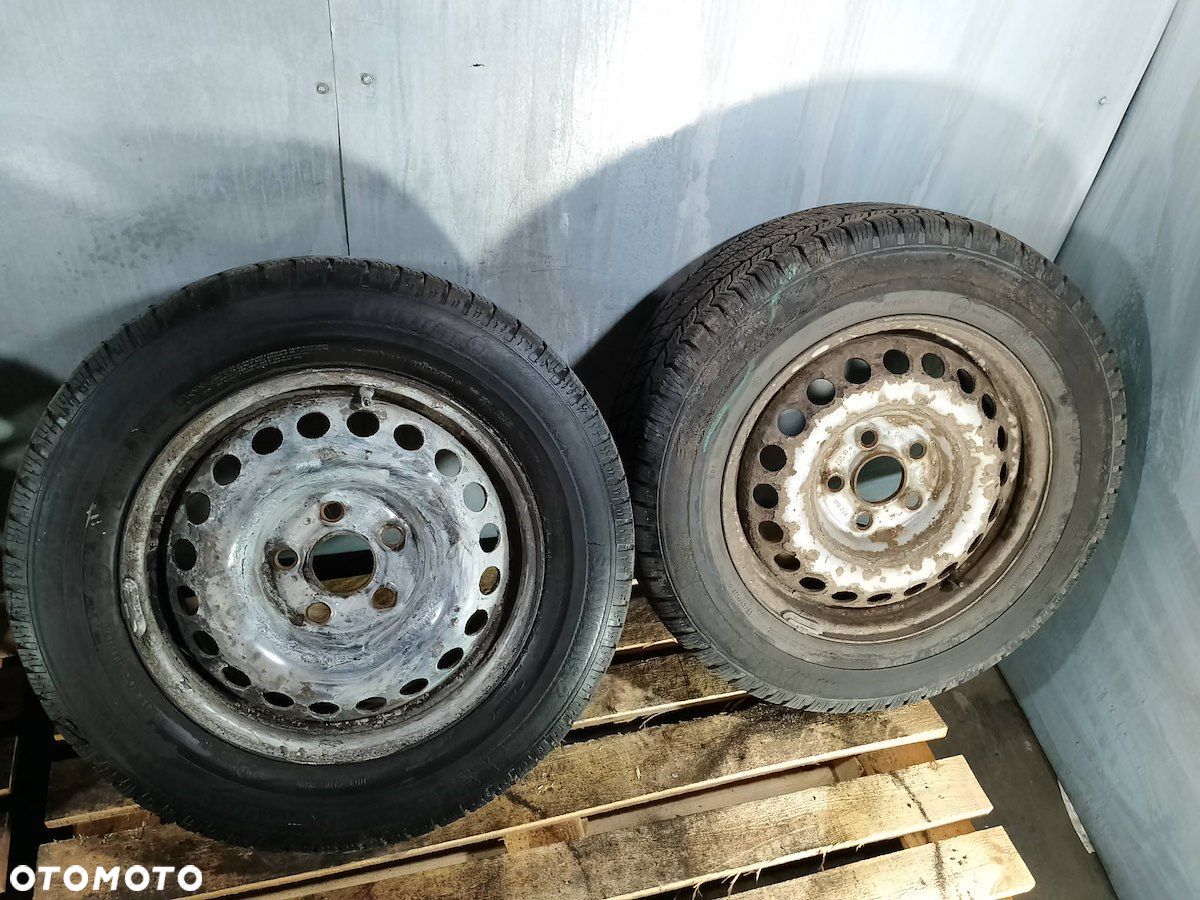 FELGI STALOWE PARA 16 Z OPONAMI VW TRANSPORTER T5 KBA43738  2160926 - 1