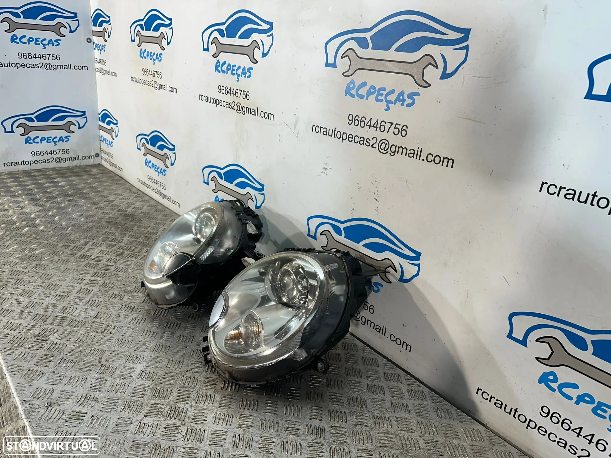 .Farois Oticas Xenon Originais Mini Cooper One R55 Clubman R56 R57 Cabrio R58 Coupe R59 Roadster 0301225673 0301225674 - 4