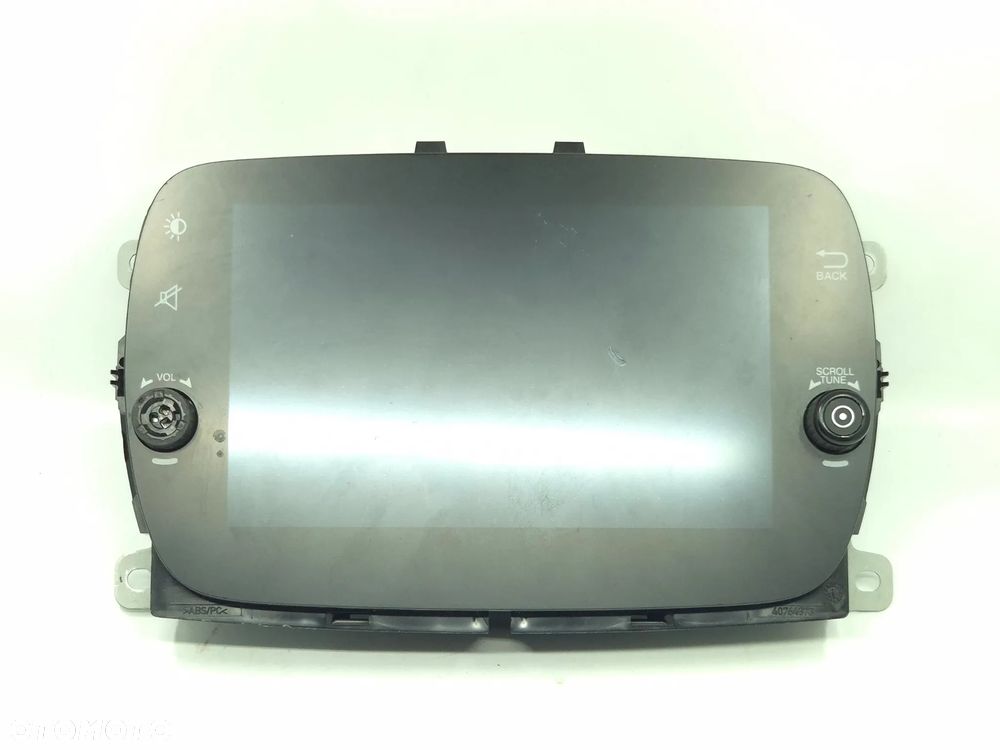 Ekran Radio wyświetlacz Fiat 500 Abarth 07357090720 - 1
