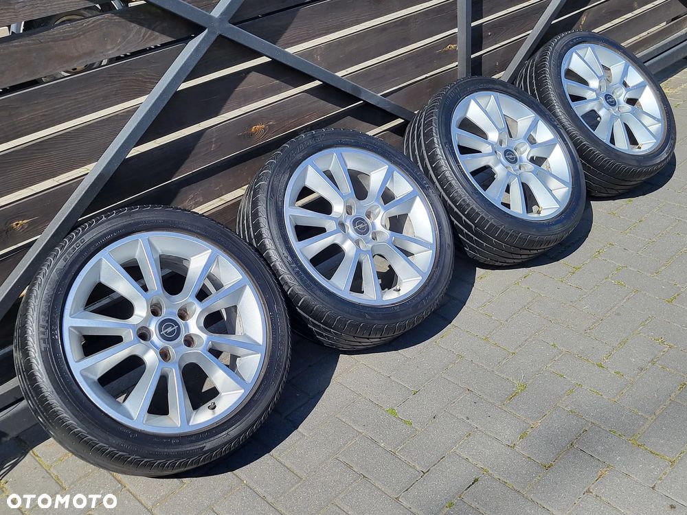 KOŁA Felgi 17 Cali OPEL 5x110 Opony 225/45/17 Zafira Astra Vectra Signum - 2
