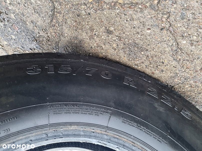 OPONA KOŁO BARUM 315 70 R 22,5 14R. 8mm - 4