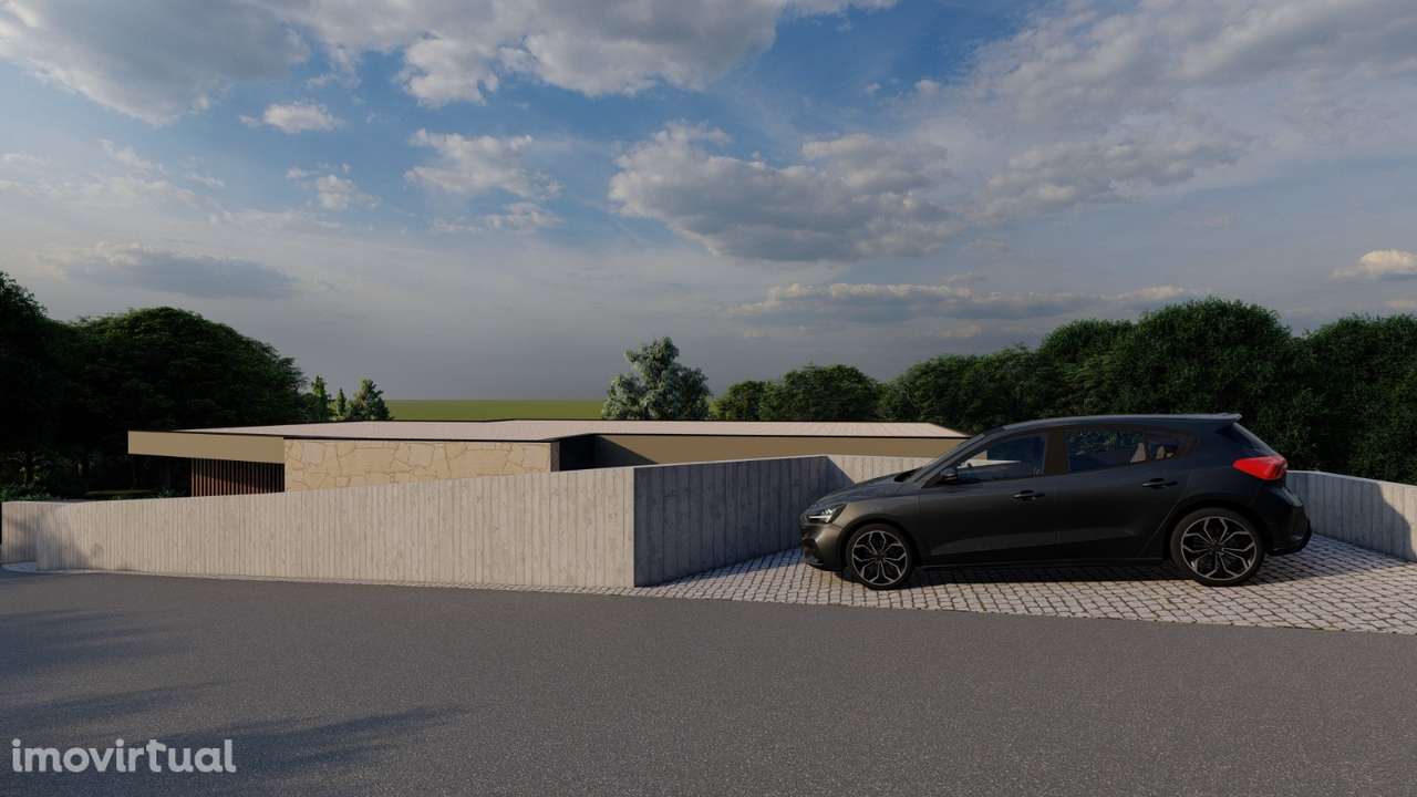 Moradia individual T3, em estrutura, em Gême, Vila Verde - Grande imagem: 5/27