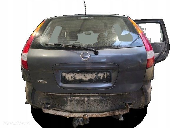 ALMERA TINO LIFT 02-06 KLAPA BAGAŻNIKA SZYBA TYŁ KAMERA KPL KY5 - 1