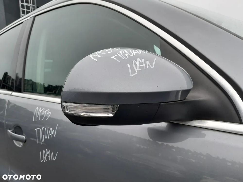 Lusterko Prawe VW Tiguan 08- LR7N Kpl UK - 1