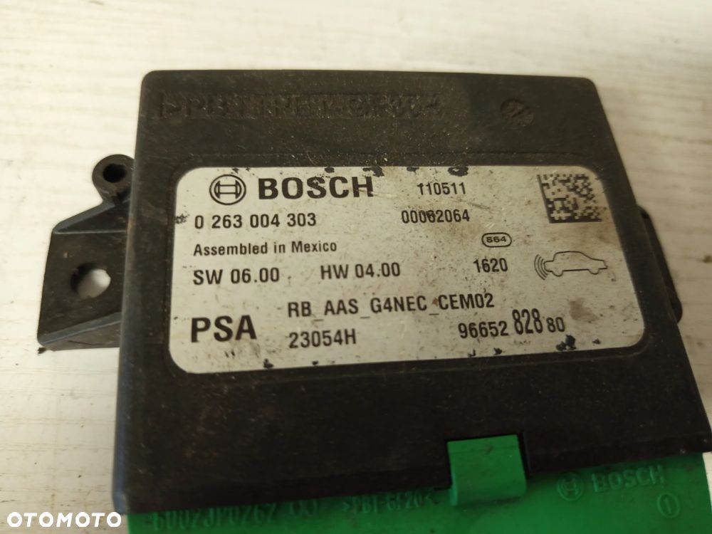 STEROWNIK PARKOWANIA PDC CITROEN C4 II 0263004303, 9665282880 - 3