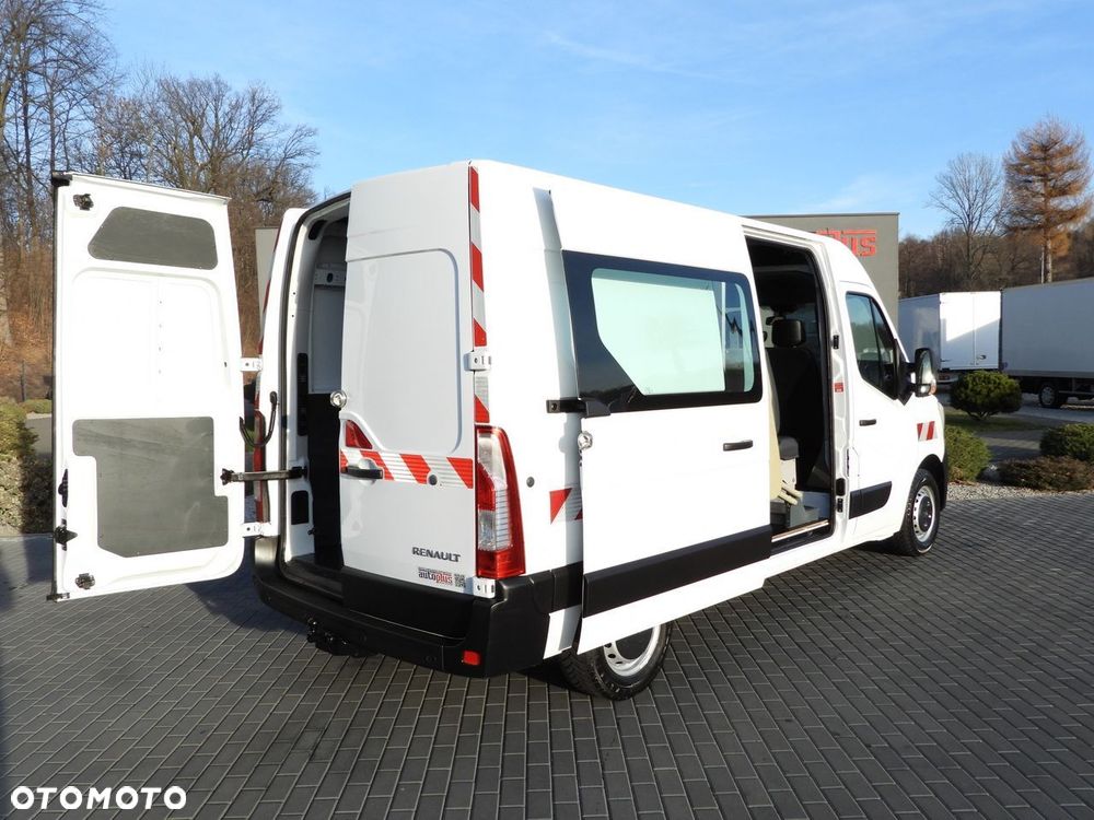 Renault MASTER FURGON BRYGADÓWKA 7 MIEJSC TEMPOMAT LEDY KLIMATYZACJA  145KM - 4