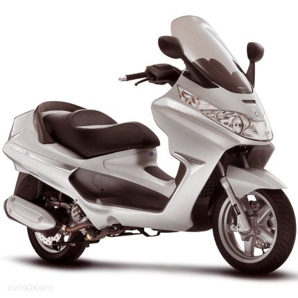 PIAGGIO X8 125 400 EVO reflektor lampa czasza owiewka wypełnienie licznik błotnik kierownica lusterko manetka felga tarcza zacisk pompa zawieszenie silnik moduł regulator zbiornik siedzenie set podnóżek stelaż stopka chłodnica tłumik - 2