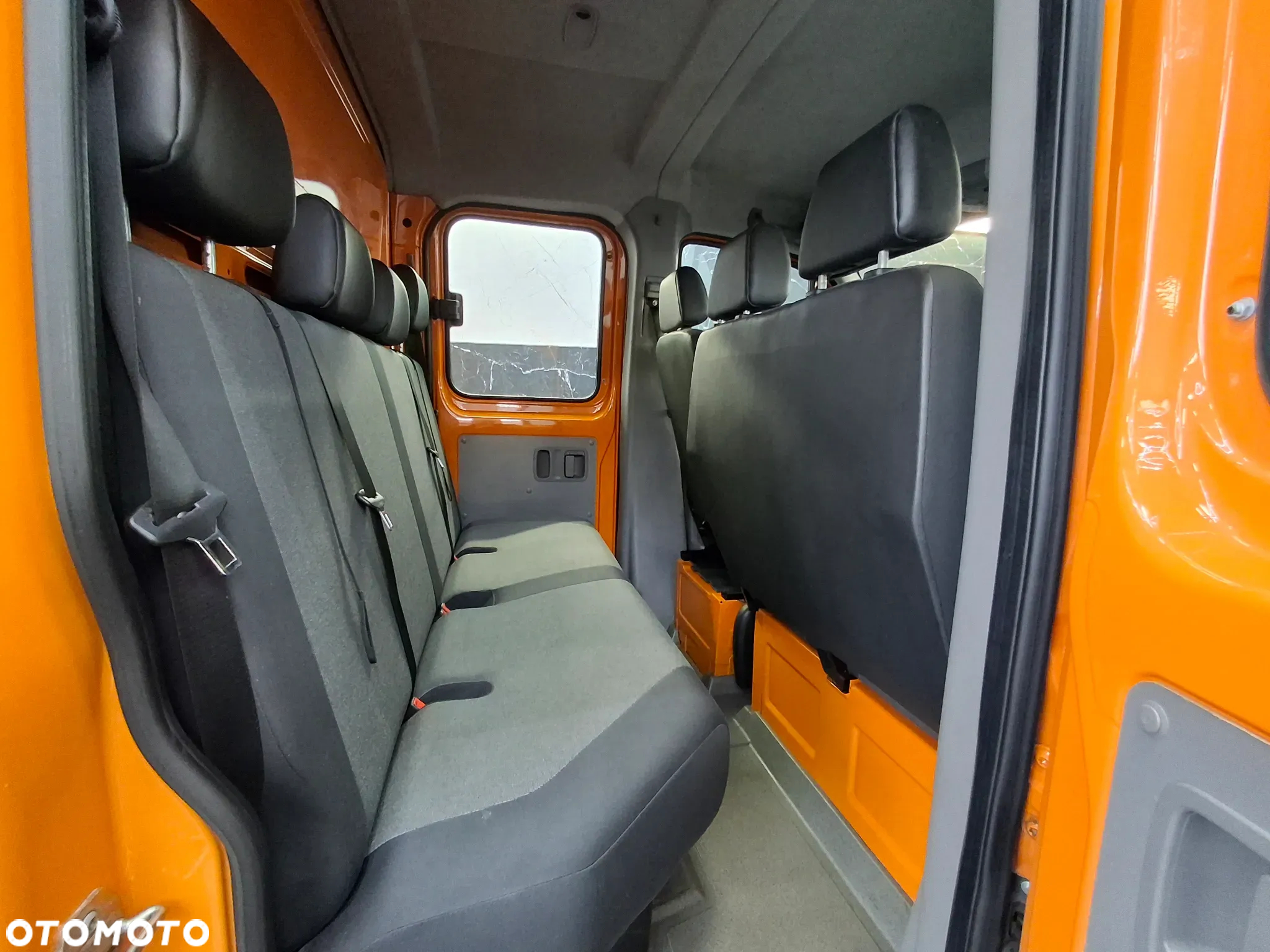 Volkswagen Crafter Lift 2016r Doka Brygadówka Dubel Kabina 7 Osób Plandeka Hak Webasto Klimatyzacja - 17
