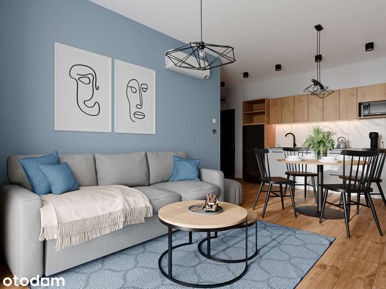 Mieszkanie na sprzedaż, 3 pokoje, 48 m², Jastrzębia Góra