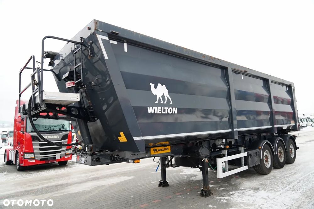 Wielton WYWROTKA / 51 M3 / STALOWA / HARDOX /  OŚ PODNOSZONA / OSIE SAF - 2