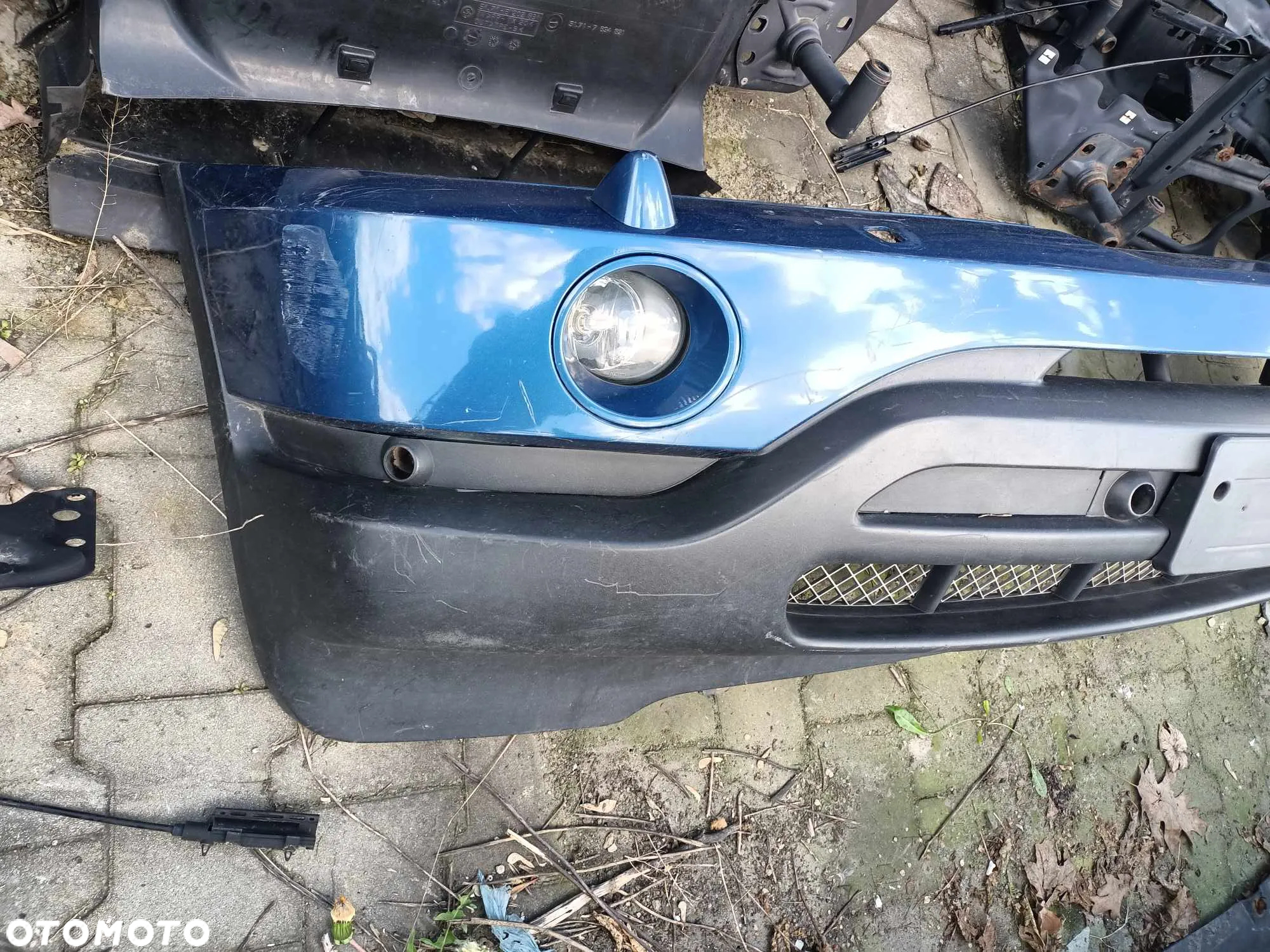 Zderzak przód przedni BMW E53 X5 przed lift xenon spryski - 3