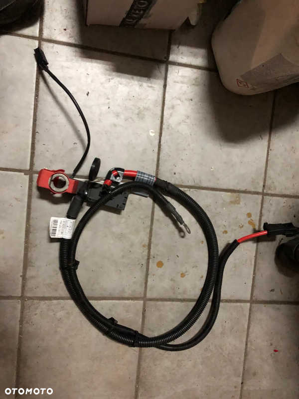 BMW E93 klema pirotechniczna plusowa 9130313