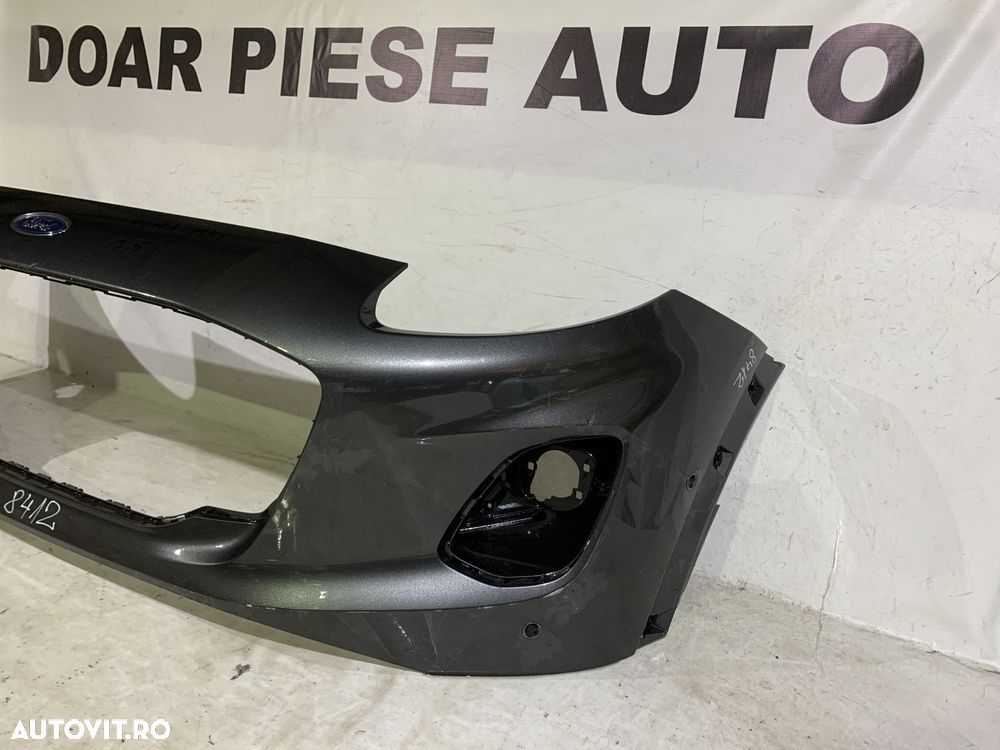 Bara fata Ford Puma, 2019, 2020, 2021, 2022, 2023, 2024, cod origine OE L1TB-17757-A, cu gauri pentru senzori de parcare (6). - 2