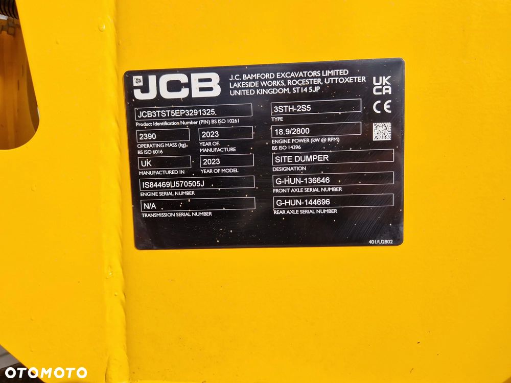 JCB 3T-2 * next gen. * 3t * 2023r. * 476 mth * wozidło obrotowe * - 31