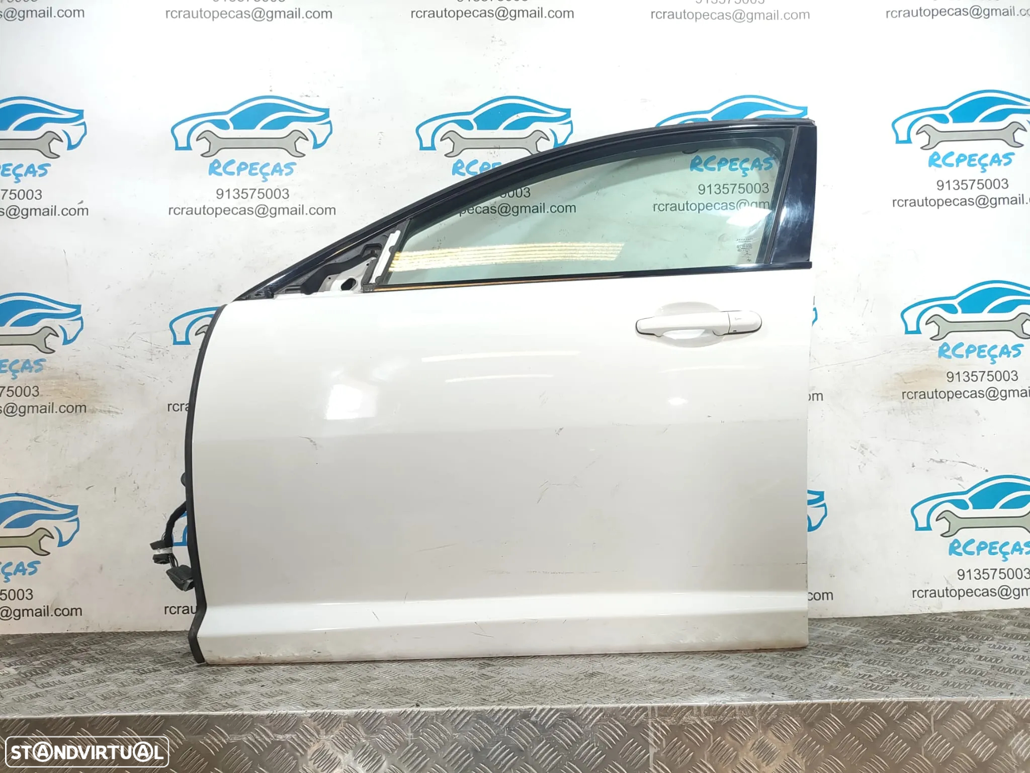 Porta Frente Esquerda JAGUAR XF 1 MK1 X250 Fecho Elevador Motor Puxador Vidro - 2