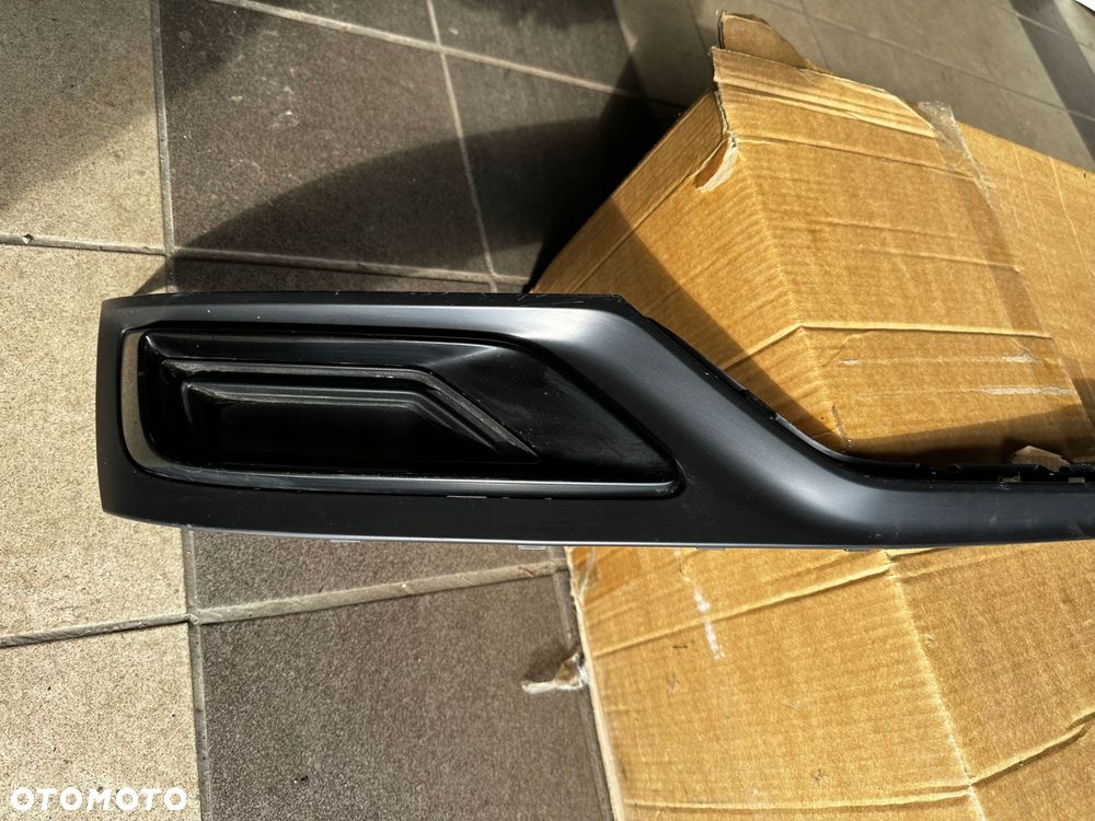 audi q8 s line 4m8 4m8807521c spoiler dyfuzor dokładka zderzaka tył oe - 2