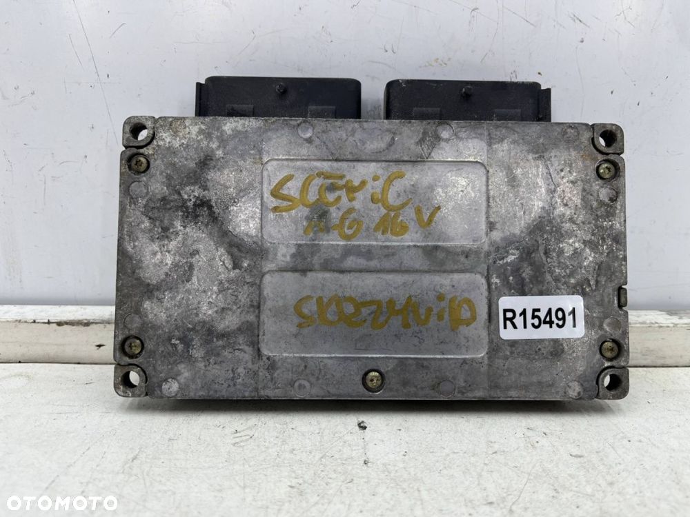 Komputer silnika Renault Scenic 1 I 96-03r. 1.6 Benzyna moduł sterownik ECU 8200191959 S105280024 - 1