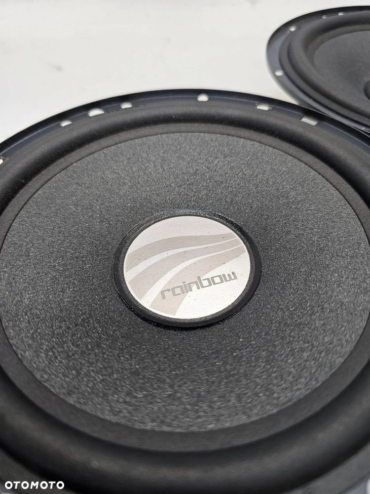 GŁOŚNIK GŁOŚNIKI DRZWI PRZÓD TYŁ AUDI A4 B6 B7 A3 8P RAINBOW CAR AUDIO - 1