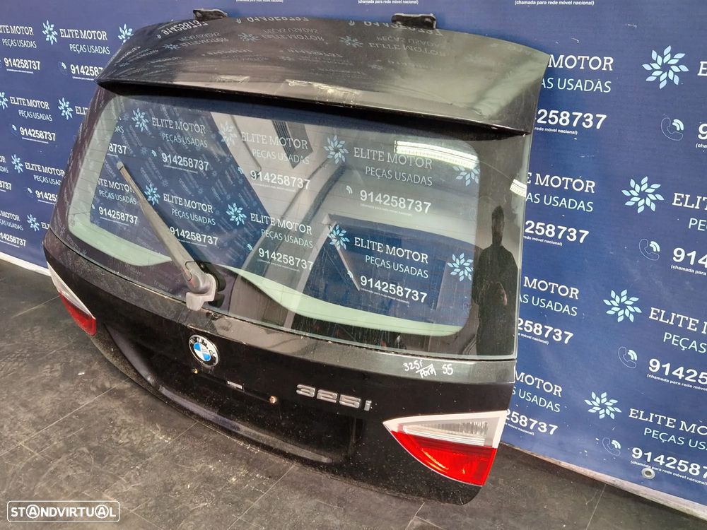 Tampa da mala usada BMW SERIE 3 E91 PRE LCI 320D 318D ENVIO GRATUITO - 2